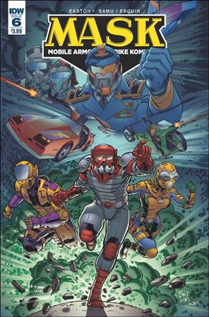 M.A.S.K.: Mobile Armored Strike Kommand issue 6 Tone Rodriguez Cover