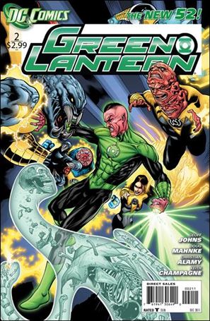 Green Lantern (2011) issue 2 Doug Mahnke Cover