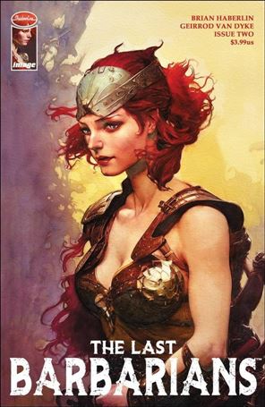 Last Barbarians issue 2 Brian Haberlin Cover A