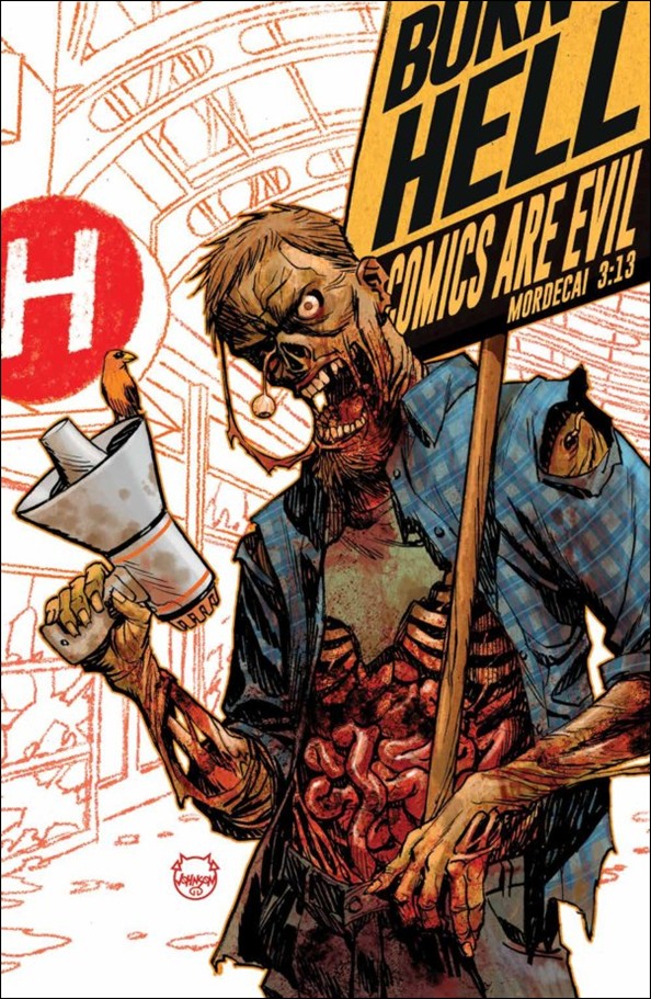 Hello Darkness issue 13-C Dave Johnson Virgin Cover