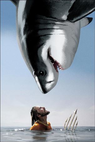 Aquaman/Jabberjaw Special issue 1-B Joshua Middleton Cover