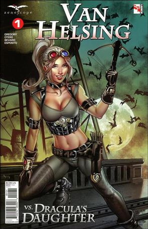 Van Helsing vs. Dracula's Daughter issue 1-C Allan Otero Cover