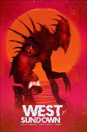 West of Sundown issue 1-F Tim Daniel 1:25 Cover