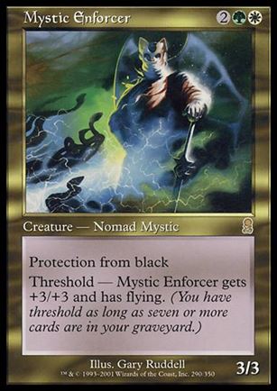 Magic the Gathering: Odyssey (Base Set) card 290 Mystic Enforcer