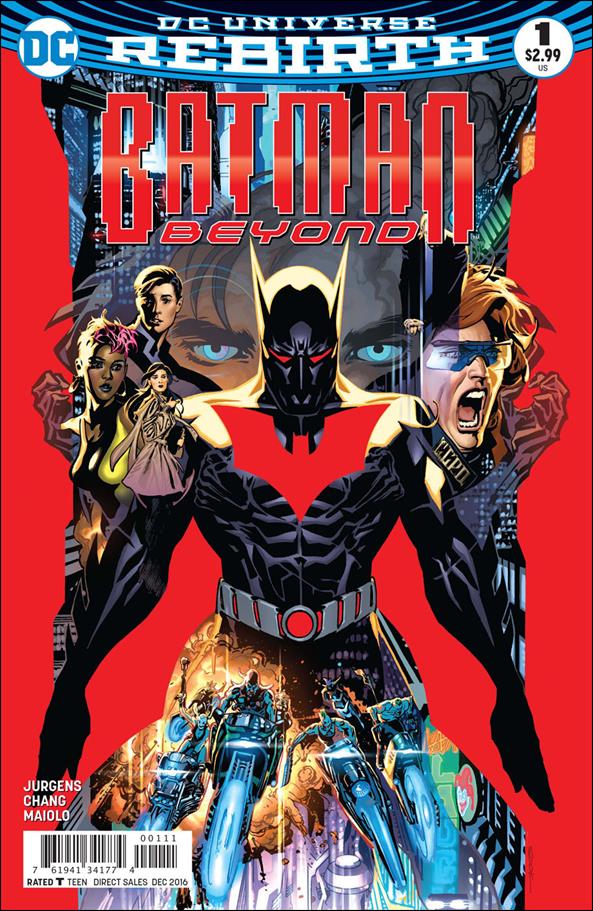Batman Beyond (2016) issue 1 Ryan Sook Cover