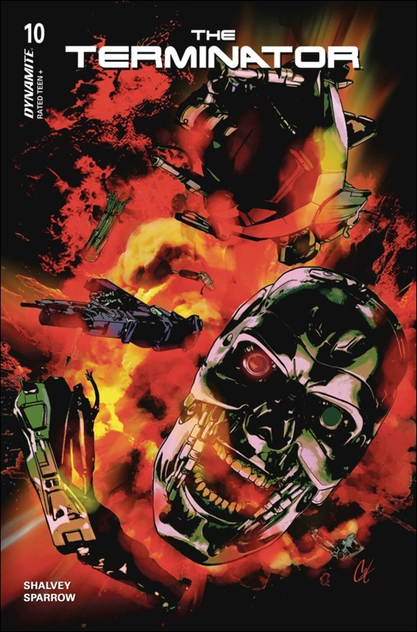 Terminator (2024) issue 10-C Cat Staggs Cardstock Cover