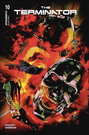 Terminator (2024) issue 10-C Cat Staggs Cardstock Cover