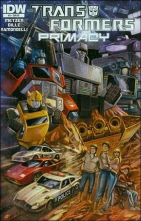 Transformers: Primacy issue 3-C Ken Christiansen 1:10 Cover