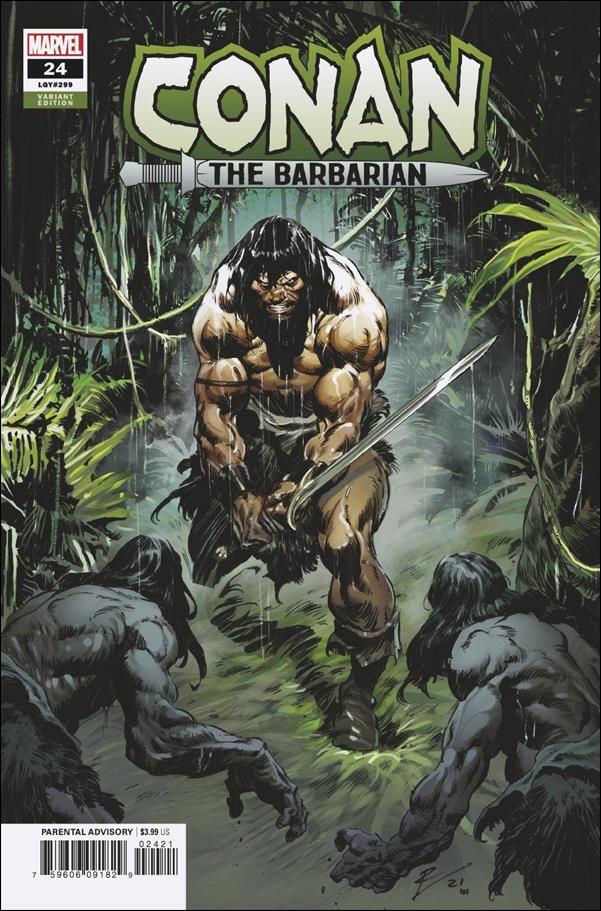 Conan the Barbarian (2019) issue 24-B Roberto De La Torre 1:25 Cover