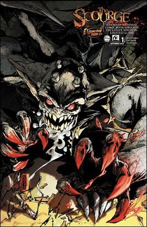 Scourge issue 1-E Canadian National Comic Book Expo Cover 1/500