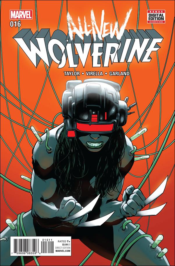 All-New Wolverine  issue 16 David Lopez Cover
