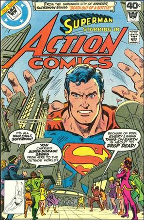 Action Comics (1938) issue 496-B Whitman Cover