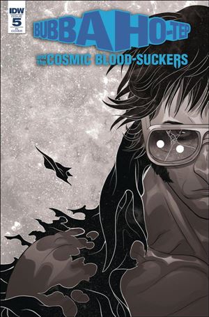 Bubba Ho-Tep and the Cosmic Blood-Suckers issue 5-C Baldemar Rivas 1:5 Black & White Cover