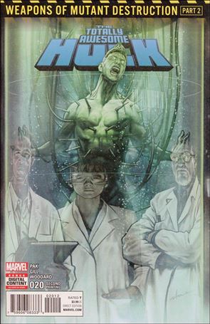 Totally Awesome Hulk issue 20-B Stonehouse Cover (2nd Printing)
