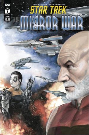 Star Trek: The Mirror War issue 7 J.K. Woodward Cover
