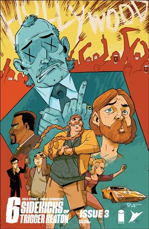 Six Sidekicks of Trigger Keaton issue 3-B Rob Guillory Cover