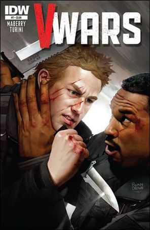 V-Wars issue 7 Ryan Brown Cover