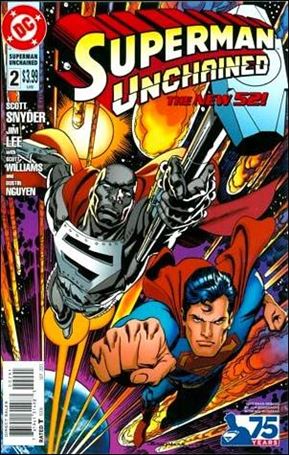 Superman Unchained issue 2-E Jon Bogdanove 1:25 Superman Reborn Cover