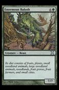 Magic the Gathering: 10th Edition (Base Set) card 263 Enormous Baloth