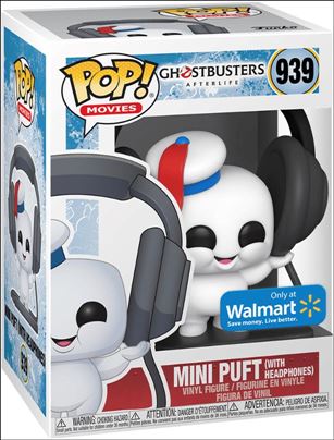 POP! Movies figure 939 Mini Puft (With Headphones) Walmart Exclusive