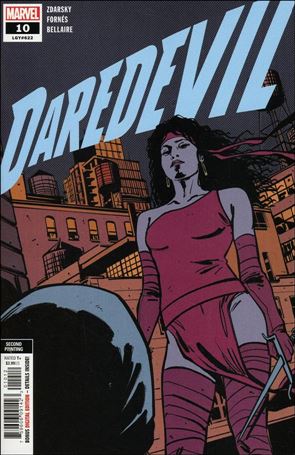 Daredevil (2019) issue 10-C Jorge Fornes Cover (2nd Printing)