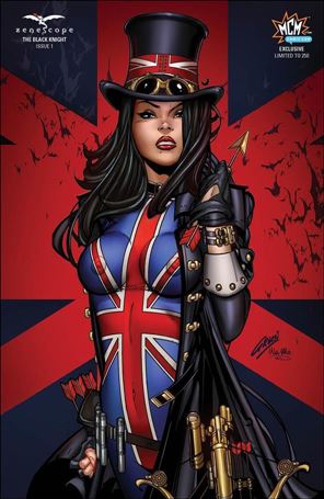 Black Knight (2018) issue 1-G Paul Green MCM London Comic Con Cover 1/250