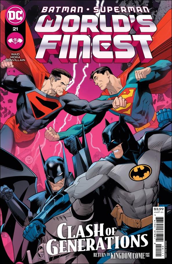 Batman/Superman: World's Finest issue 21 Dan Mora Cover