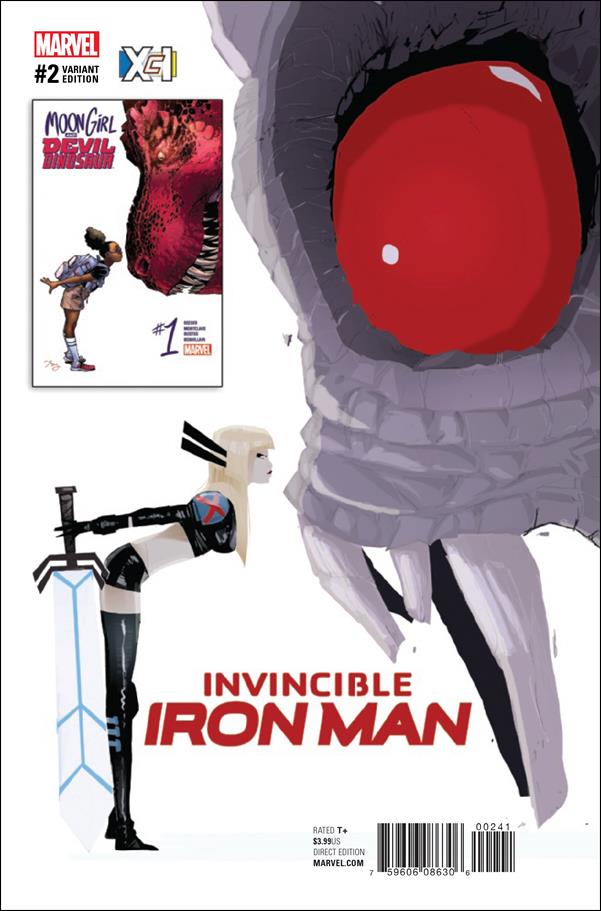 Invincible Iron Man (2017) issue 2-B Pascal Campion XCI Cover