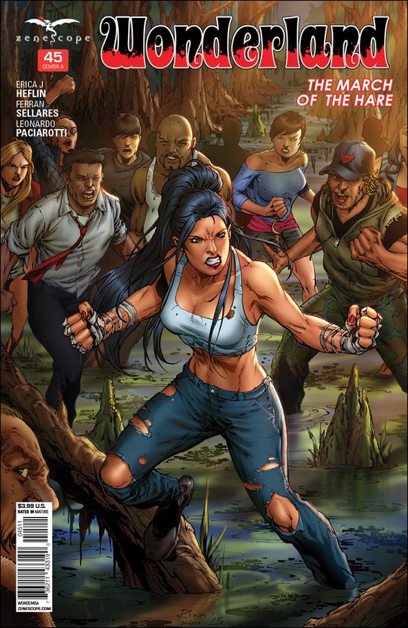 Grimm Fairy Tales Presents Wonderland issue 45 Ian Richardson Cover