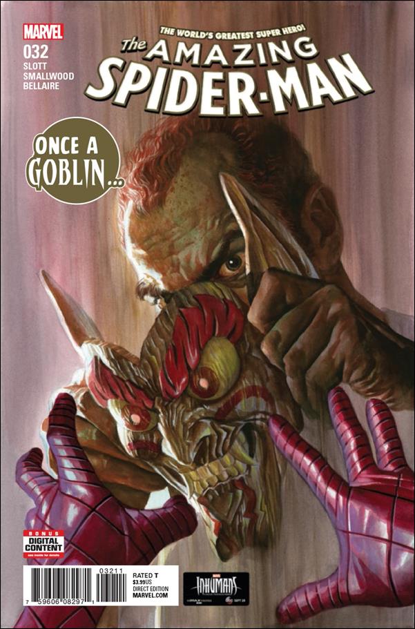 Amazing Spider-Man (2015) issue 32 Alex Ross Cover