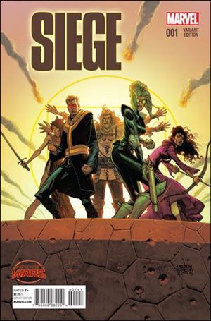 Siege (2015) issue 1-D Andrew Robinson 1:25 Cover
