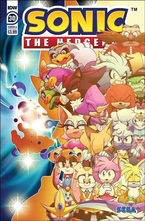Sonic the Hedgehog (2018) issue 30 Adam Bryce Thomas Cover