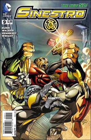 Sinestro issue 9 Andy Kubert Cover