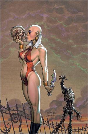 Die!namite Lives! issue 3-R Joseph Michael Linsner Virgin Cover