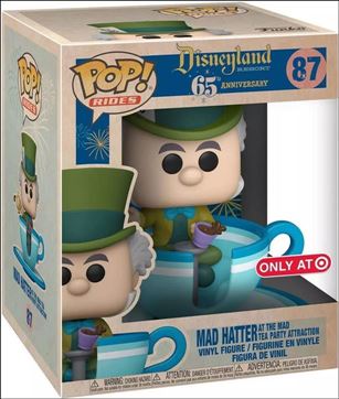 POP! Rides figure 87 Mad Hatter at the Mad Tea Party Attraction Target