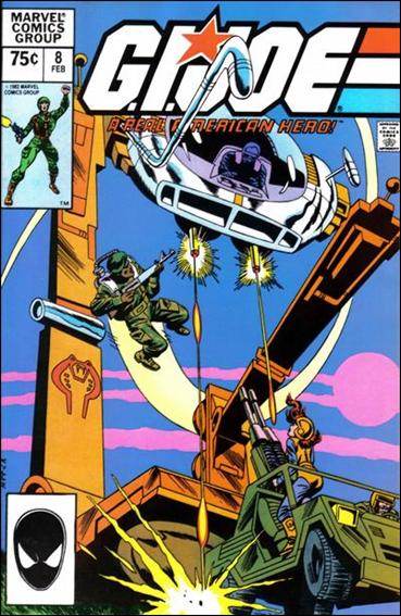 G.I. Joe: A Real American Hero issue 8-C 75 Cent Cover (2nd Printing)
