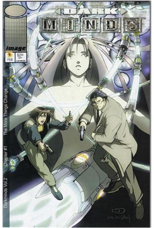 Darkminds (2000) issue 1-C Rob Armstrong Cover