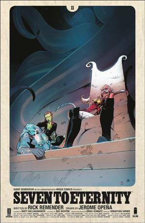 Seven to Eternity issue 11-B Bengal Cover