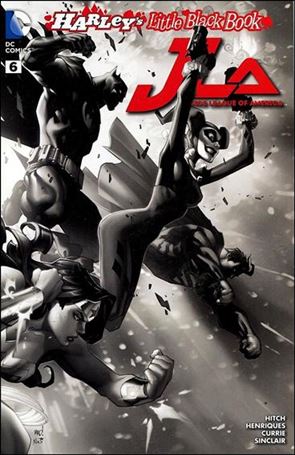 Justice League of America (2015) issue 6-D Unbagged Joe Madureira Black & White Cover