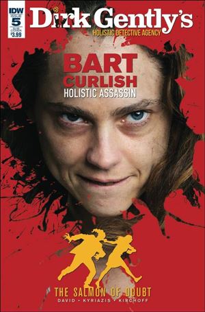 Dirk Gently's Holistic Detective Agency: The Salmon of Doubt issue 5-B Subscription Photo Cover