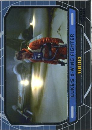 Star Wars Galactic Files (Base Set) card 280 Luke's X-Wing Fighter