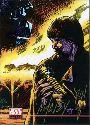 Star Wars Galaxy: Series 4 (Autograph Subset) card 232 Matt Haley