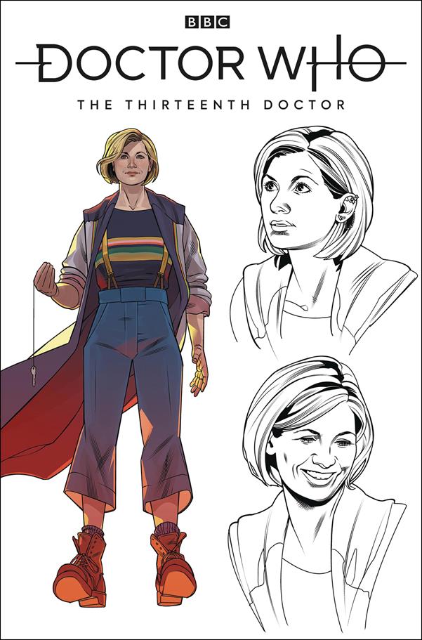 Doctor Who: The Thirteenth Doctor issue 1-N Rachael Stott Design Cover