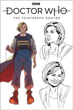 Doctor Who: The Thirteenth Doctor issue 1-N Rachael Stott Design Cover
