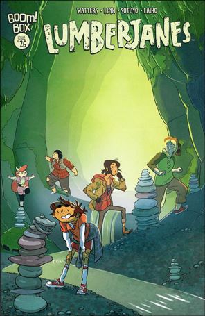 Lumberjanes issue 26 Kat Leyh Cover