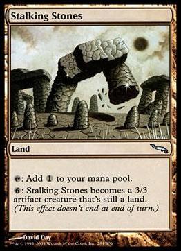 Magic the Gathering: Mirrodin (Base Set) card 284 Stalking Stones