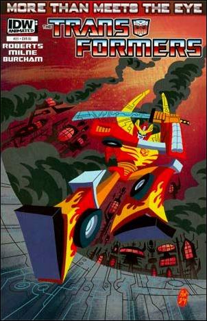 Transformers: More Than Meets the Eye (2012) issue 21-C Andy Suriano 1:10 "IDW Animated" Cover