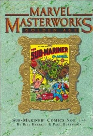 Marvel Masterworks: Golden Age Sub-Mariner issue 1-B Marble Dust Jacket Vol 47