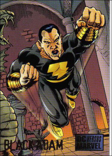 DC Versus Marvel / Marvel Versus DC (Base Set) card 41 Black Adam
