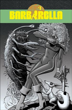 Barbarella (2021) issue 1-Q Brian Bolland 1:50 Black & White Cover